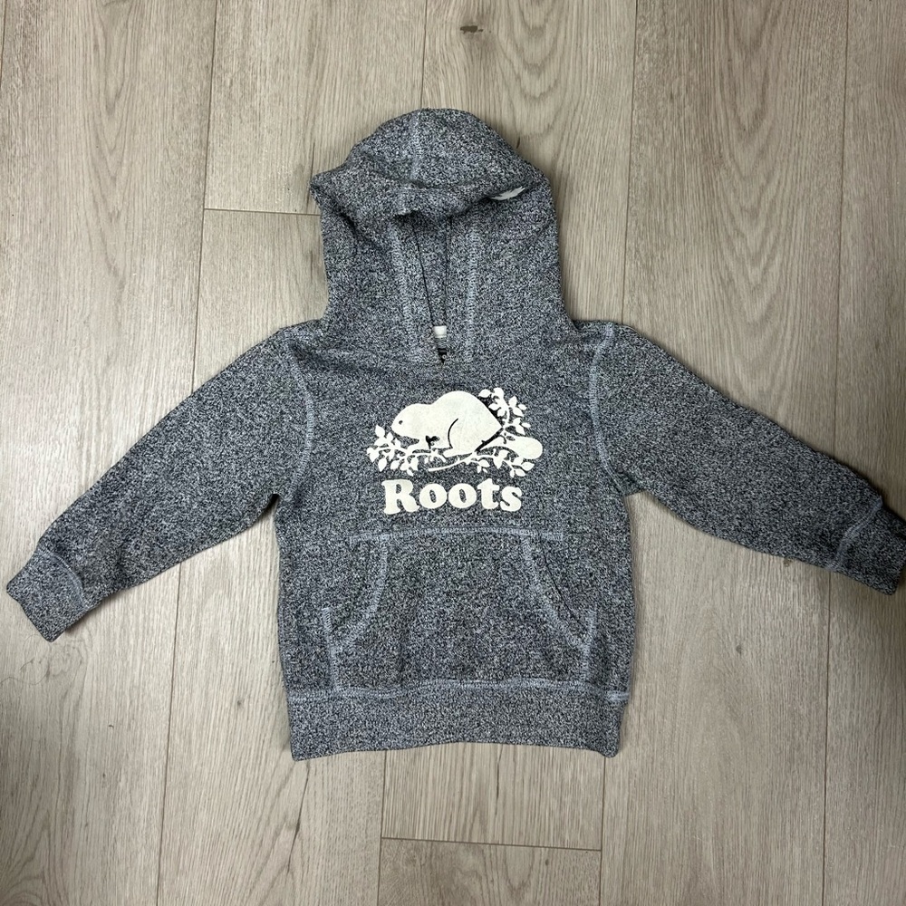 Roots Kids Original Salt & Pepper Pullover Hoodie